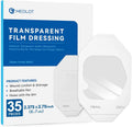 LotFancy Transparent Film Dressing, 2.37"x2.75", Clear Waterproof Bandages