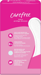 Carefree Regular Panty Liners, Extra Long, Unscented, 93ct, 8 Hour Odor Control