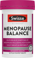 Swisse Ultiboost Menopause Balance - Helps Relieve Symptoms Including Hot Flushes & Night Sweats - 60 Tablets