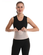 Umbilical Hernia Girdle for Women and Men - Umbilical Hernia Belt: Double Compression Pad - Adjustable Abdominal Belly Band - Belly Band - Women / Postpartum Slimming Belt (L/XL)