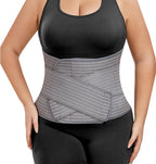 Abdominal Binder Post Surgery - Postpartum Belly Band Wrap | Post C Section Belly Binder Recovery Belt Stomach Compression Hernia Belt For Men Women After Pregnancy, Hysterectomy, L/XL