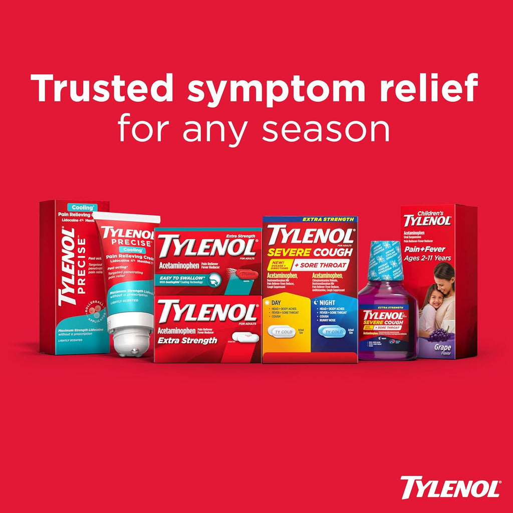 Tylenol Sinus + Headache Daytime Non-Drowsy Relief Caplets, 24 Ct
