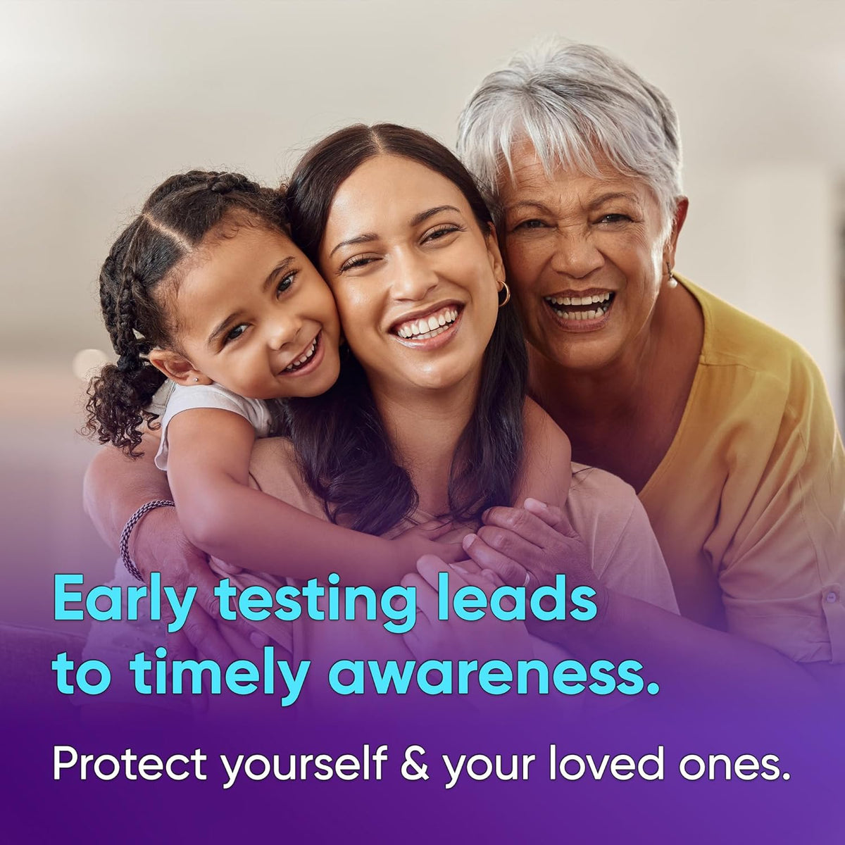 WELLlife Flu A&B Home Test, Flu Test 1 Test FDA Authorized Influenza Rapid Test Kit for Home Use Result in 10 Minutes