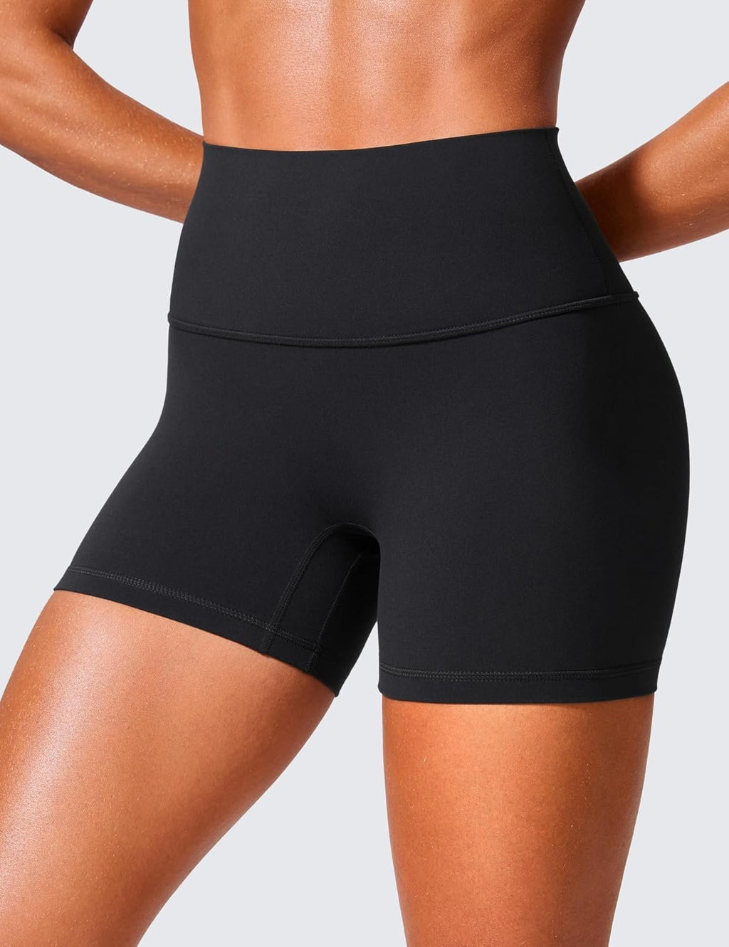 CRZ YOGA Secretsculpt Biker Shorts 4"