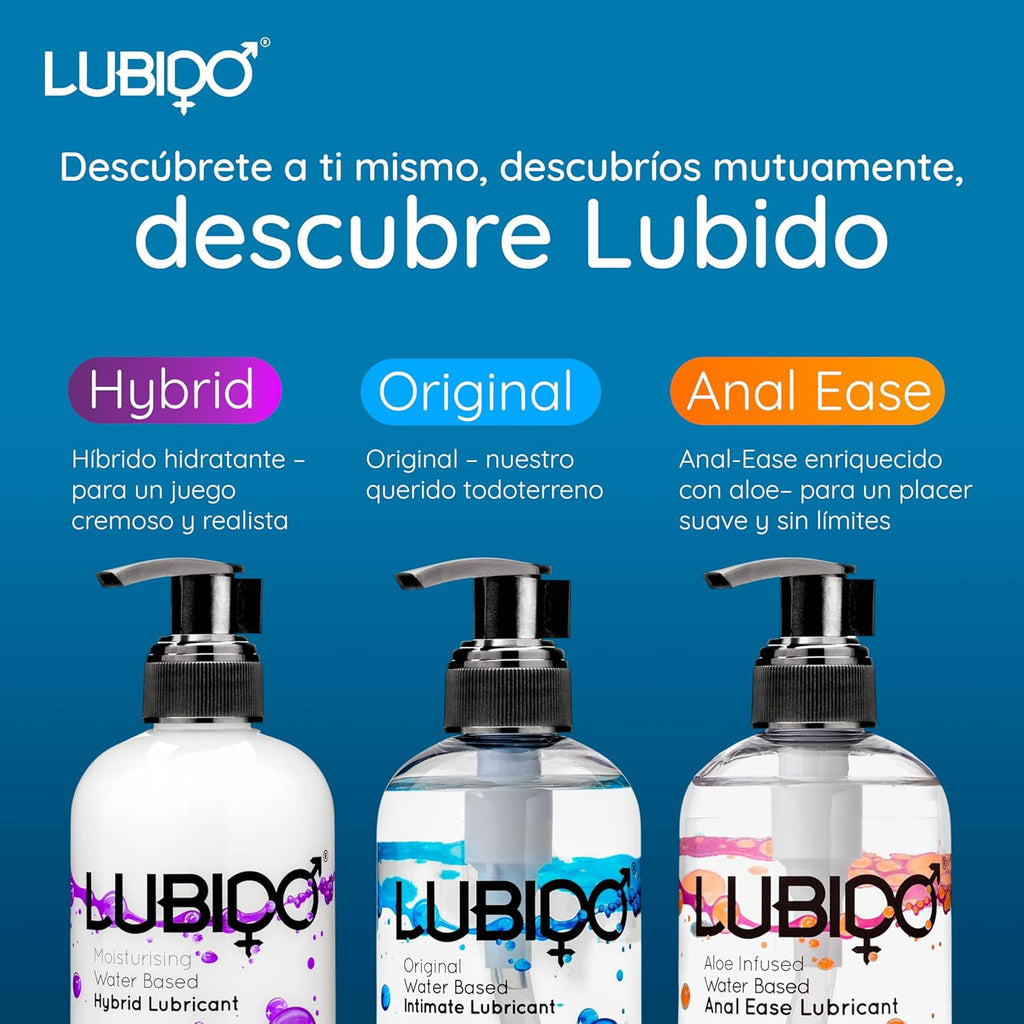 Lubido Lubricant Gel Hybrid Creamy Moisturizing Paraben Free - 250 ml