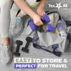 Yes4All Neoprene Dumbbells, Pairs and Sets with Rack for Home Workouts