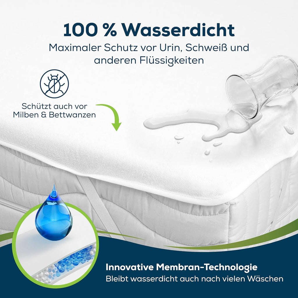 Sensalou Bed Protectors Waterproof 200 cm