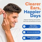 Flexible Tip Ear Cleaning Kit for Adults & Kids, Ear Wax Removal, 6-Piece