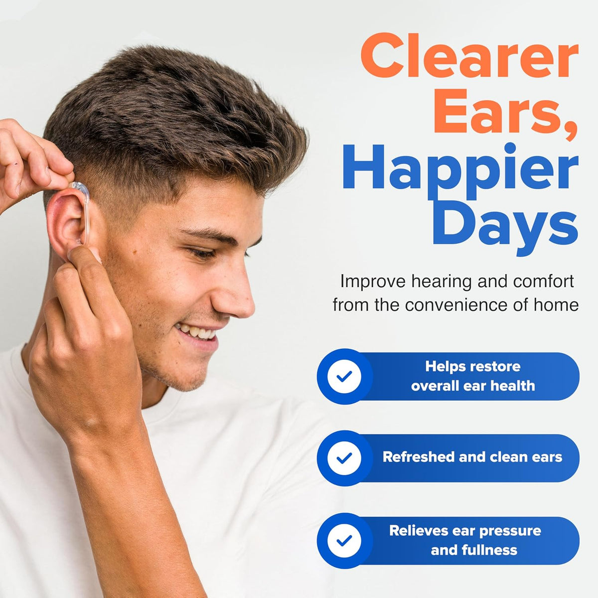 Flexible Tip Ear Cleaning Kit for Adults & Kids, Ear Wax Removal, 6-Piece