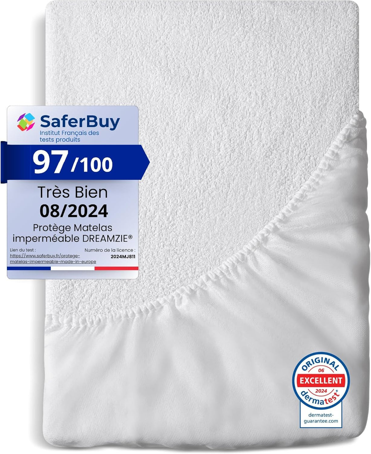 Dreamzie Mattresses and Bedding Hypoallergenic 140 cm