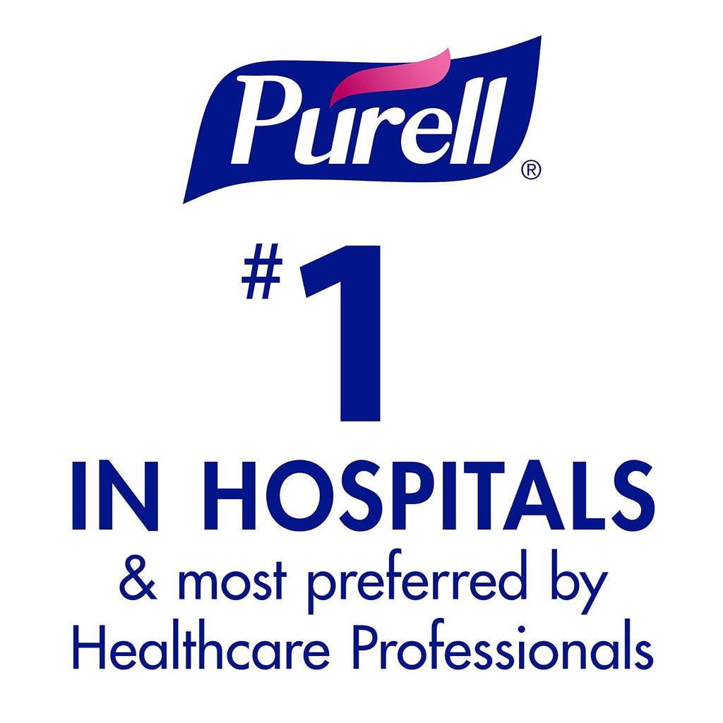 PURELL Advanced Hand Sanitizer Soothing Gel, Fresh scent, with Aloe and Vitamin E- 8 fl oz pump bottle (Pack of 2) - 9674-06-EC2PK