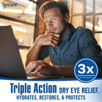 Systane PRO Preservative Free Eye Drops, 12 Hour Dry Eye Relief, 32 Vials