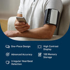 OMRON Evolv Wireless Blood Pressure Monitor & Upper Arm Blood Pressure Cuff | For Home Use - #1 Doctor & Pharmacist Recommended Brand - Clinically Validated - Connect App