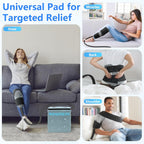 Cold Therapy Machine, Programmable Ice Therapy Machine for Knee After Surgery, Knee Replacement Recovery, Cryotherapy Pain Relief System, Compression Pad for Shoulder, Arm, Hip, Ankle