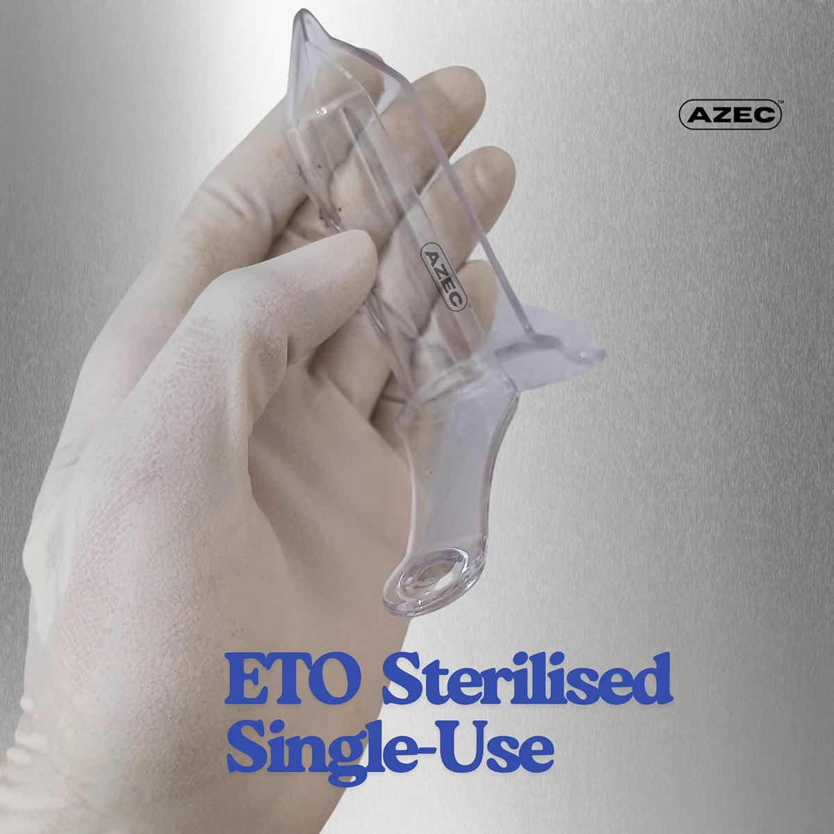 AZEC Disposable Anal Dilator Half-Cut Design I Polystyrene Medical Grade Plastic I ETO sterilised I Set of (1)