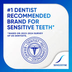 Sensodyne Repair and Protect Whitening Toothpaste, 3.4 oz (Pack of 2) | Toothpaste for Sensitive Teeth and Cavity Prevention