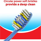 Colgate Extra Clean Full Head Toothbrush, Soft, 6 Pack | Soft Bristles, Full Head Design, Everyday Cleaning, Easy Grip Handle, Bulk Toothbrush Pack