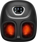 CuPiLo Foot Massager Upgraded FSA Eligible HSA, Birthday Gifts for Women | 5 Levels Compression & Vibration Massage for Plantar Fasciitis Relief, Heat & 3 Kneading, NTC Temperature Control