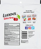 Luden's Sore Throat Relief Drops, Wild Cherry, 90 Count | Sore Throat Lozenges, for Minor Everyday Irritation & Dry Mouth, Soothes Throats, With Pectin