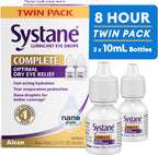 Systane COMPLETE Lubricant Dry Eye Drops, 0.33 Fl Oz, 2 Pack