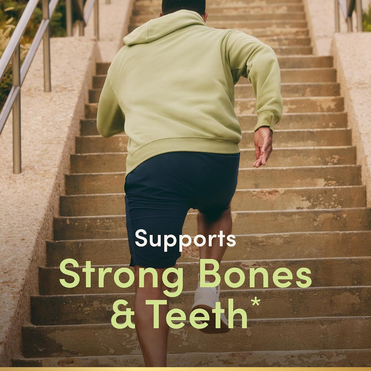 Nature's Bounty Calcium + D3 + Zinc Gummies, 500mg, 70ct | Orange & Cherry, Supports Strong Bones & Teeth, Healthy Immune System