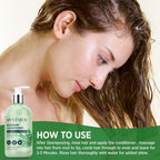Rosemary Hair Thickening Conditioner: Thickening Moisturizing Product with Biotin for Women Men - for Damaged Dry Thinning Hair 11.8 fl.oz