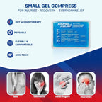 Rapid Relief Gel Ice Pack, Reusable Cold Pain Relief, Small 4x6 Inch 1 Ct