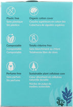 Natracare - Long Pads with Wings - Ultra Regular - Natural Product - Ideal for Intense Flows - Padded Layer - Soft and Comfortable - Suitable for Vegans - 10 Units