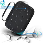BOVKE Carrying Case for iHealth Track Smart Upper Arm Blood Pressure Monitor, iHealth Bluetooth Blood Pressure Machine Case, Black
