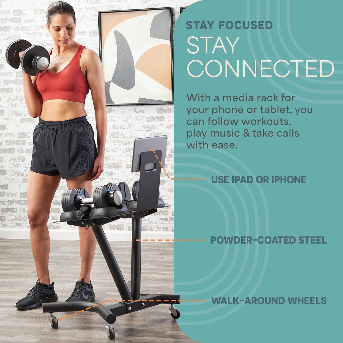 Lifepro Adjustable Dumbbell Stand Weight Stand for Dumbbells Home Gym