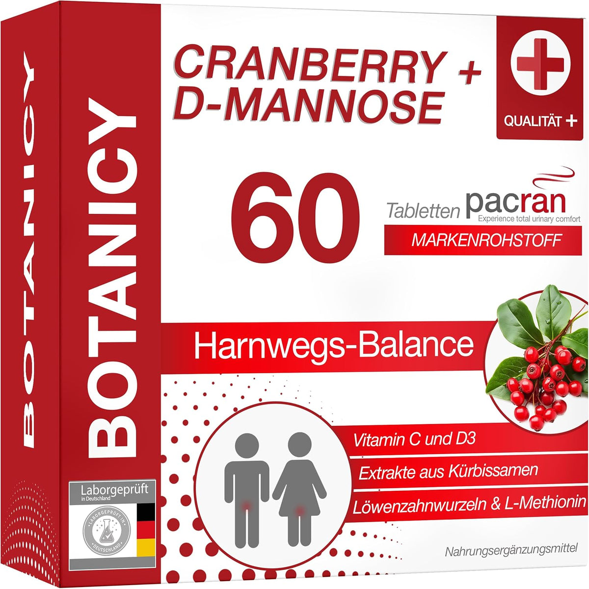 Cranberry Dietary Supplements 60 tablets