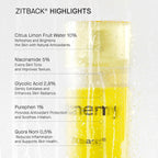 ACNEMY ZITBACK® Anti-Acne Body Spray with AHA and Lemon Water, 80 ml – Removes Blackheads on Back and Body, Quick Drying, Oil-Free, Reduces Imperfections