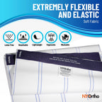 NYOrtho Bariatric Abdominal Belt, 12" Wide Elastic for Plus Size Men and Women, Post-Surgery Stomach Compression Garment for Hernia Surgery, Natural Birth, Injuries
