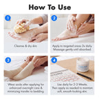 Ebanel Urea Cream 40% plus Salicylic Acid 2% for Dry Cracked Feet Skin, 2PK | Deeply Moisturizes & Softens Dry Cracked Heels, Feet, Knees, Elbows, Hands, Rough Dead Skin Callus Remover Toenail Softener