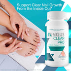 Fungus Clean Pro - Probiotic Fungus Inhibitor - Fight Off Fungus from The Inside Out with This Powerful Anti-fungal probiotic Blend - by Fungis Toenail Fungus Treatment - Protect Your Body from Fungi