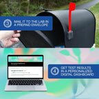 Feelgood HolistiCheck™ Men's Wellness Test, at-Home Sample Collection Kit