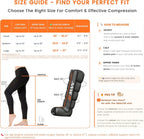Air Compression Boots Leg Massager: Sequential Full-Leg Recovery with Heat, 6 Modes & 11 Intensities for Post‑Workout Relieve & Daily Relaxation for Athletes, Fitness Users (Small)