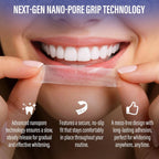 GuruNanda Teeth Whitening Strips Kit - 7-Day Treatment with Non-Slip, Dry Strip Technology - Whitening Designed with Care for a Brighter Smile