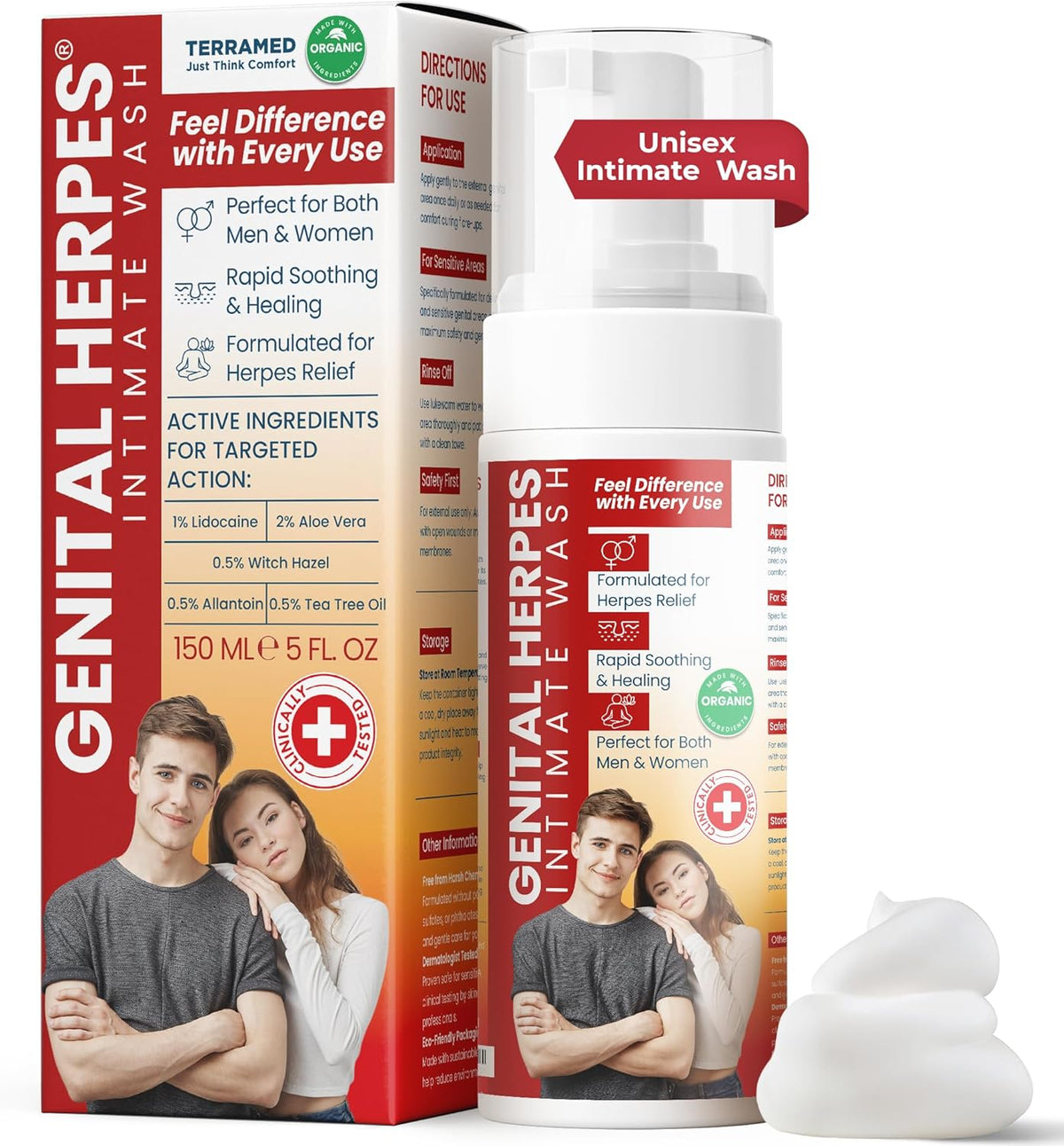 HerpCare Intimate Cleansers