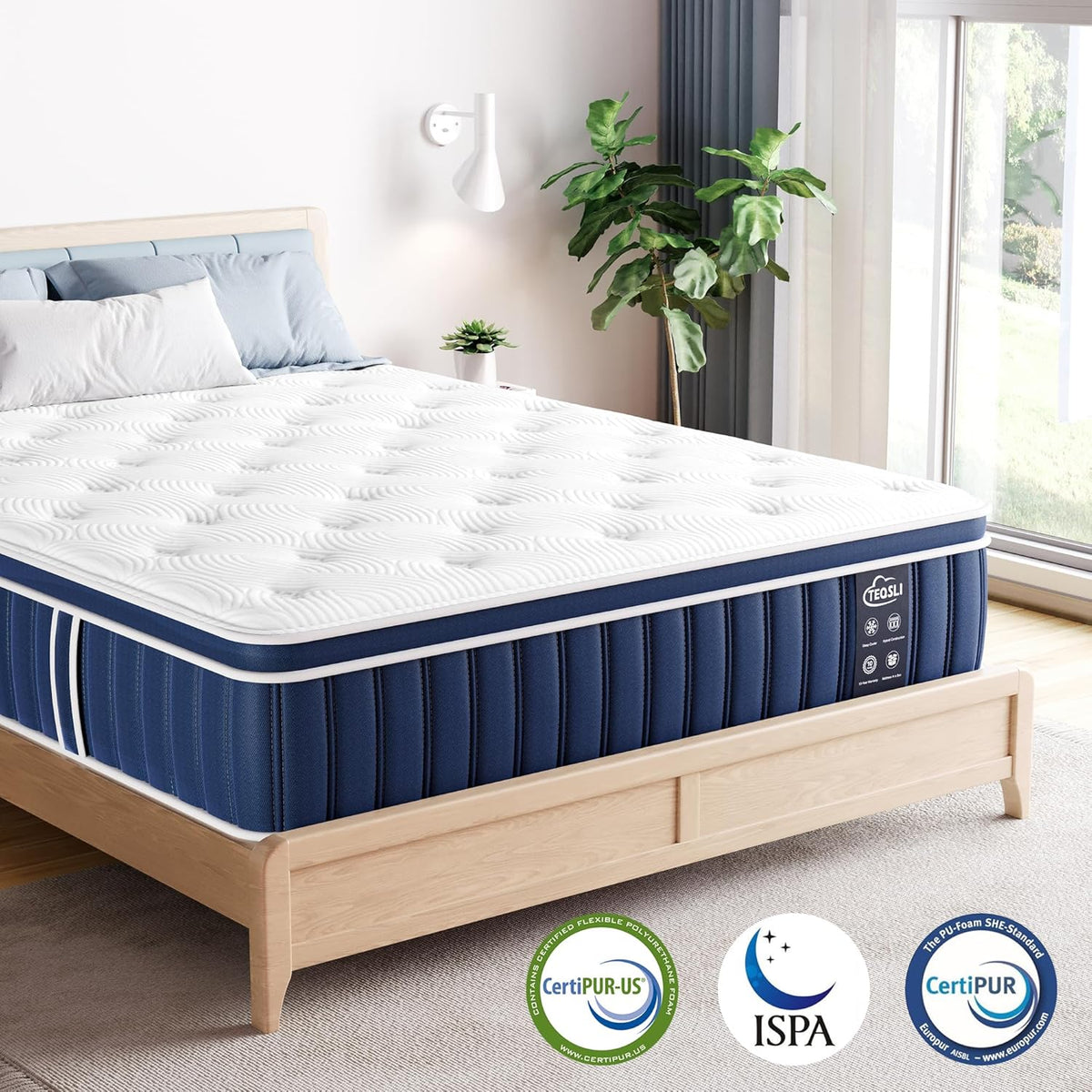 TeQsli Mattresses 200 cm 25 cm