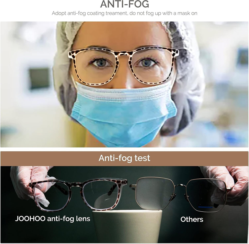 Anti Fog Safety Glasses for Women, Safety Goggles for Nurse, Protective Eyewear, Blue Light Blocking & UV Protection
