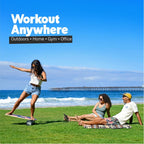 The Original Indo Board - Balance Board Trainer for Core Strength, Stability & Athletic Performance - Surfing, Skateboarding, Snowboarding, Yoga, Physical Therapy & More. Includes Board and Roller.
