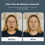 SleepHabits 45PC Breathing Strips, Non-Toxic Tested Nose Strips for Breathing & Sleep | Nasal Strips for Snoring Solution | Extra Strength Congestion Relief | Nasal Strips for Sleeping, Unscented