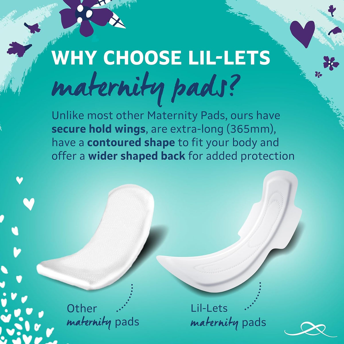 Maternity Pads With Wings Postpartum