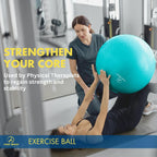 ProBody Pilates Yoga Ball - Gym Grade Exercise Ball