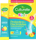 Culturelle Kids Probiotics + Electrolytes, Strawberry Lemonade, 30 Packets