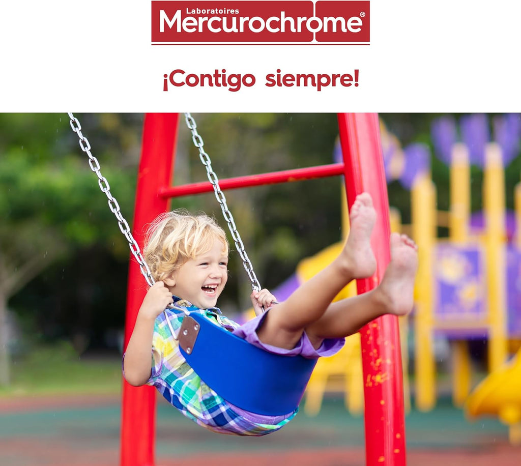 MERCUROCHROME - Sterile Gauze - 60 Gases - 100% Cotton - Individual Envelopes - Hygiene and Wound Care - Protection and Sterility - Breathable - Economy Format - First Aid