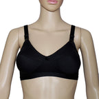 Post-Surgical Cancer Hosiery Cotton Bra with Pockets for Women (Mastectomy)