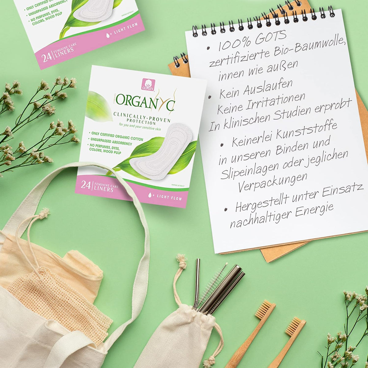 Organyc Sanitary Pads Organic
