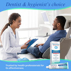 SALIVEA Dry Mouth Toothpaste Anticavity Fluoride Mint 4.3 oz Pack of 1 | Anticavity fluoride with xylitol and calcium, SLS free low foaming gentle formula for daily oral defense and fresh breath